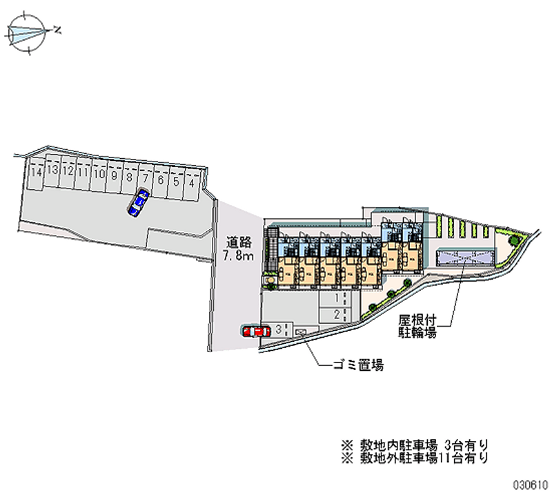 30610 Monthly parking lot