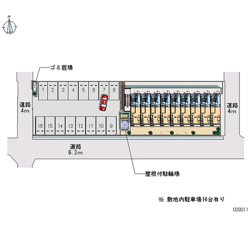 29011 bãi đậu xe hàng tháng