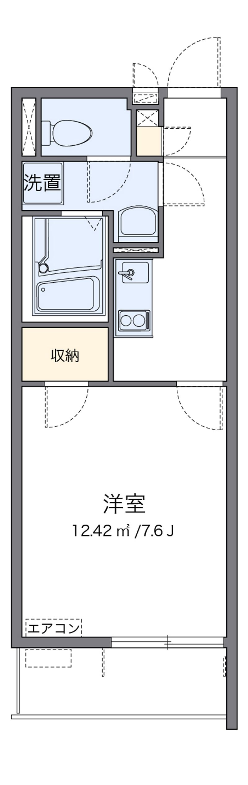 クレイノアミスター 間取図