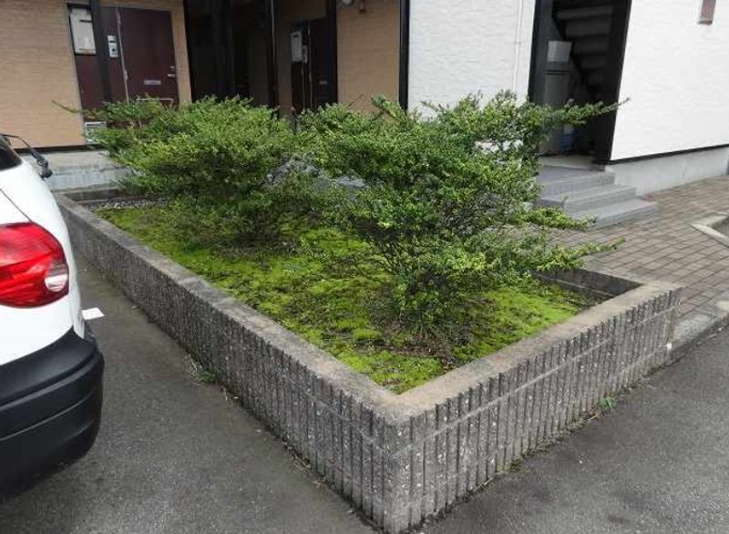 レオパレス鉢の木館 庭