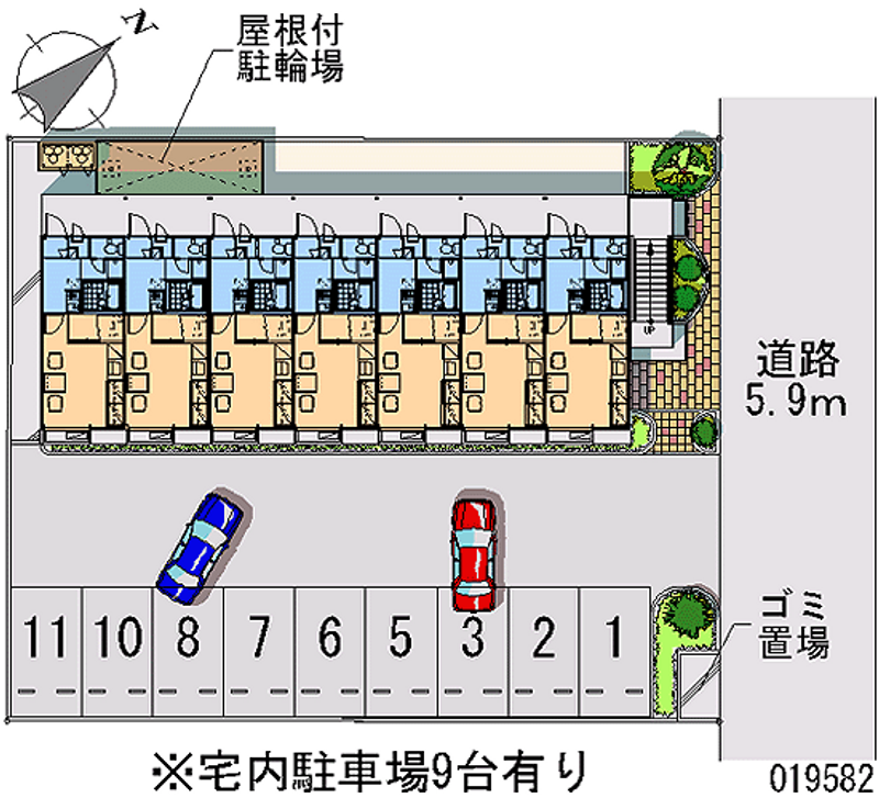 19582月租停车场