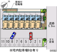 19582 Monthly parking lot