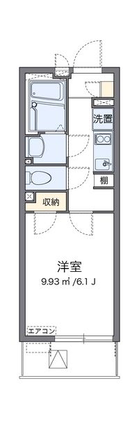 クレイノボナール 間取り図