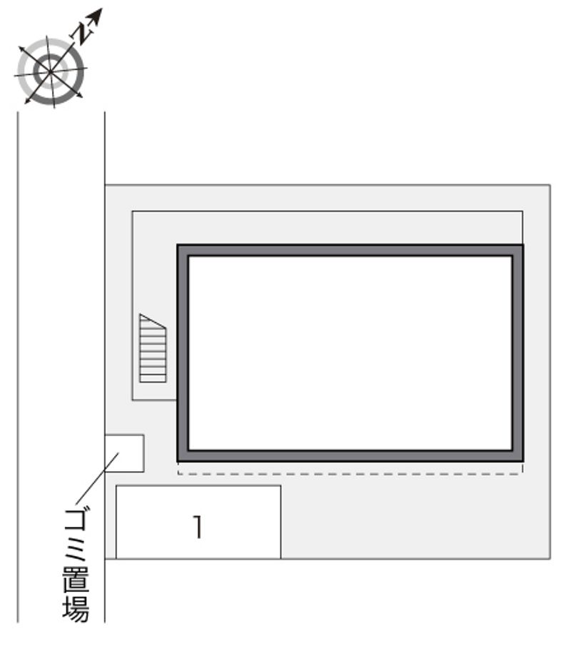 レオパレス今市 配置図