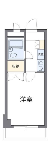 レオパレスＲＸコスモＭ 間取り図