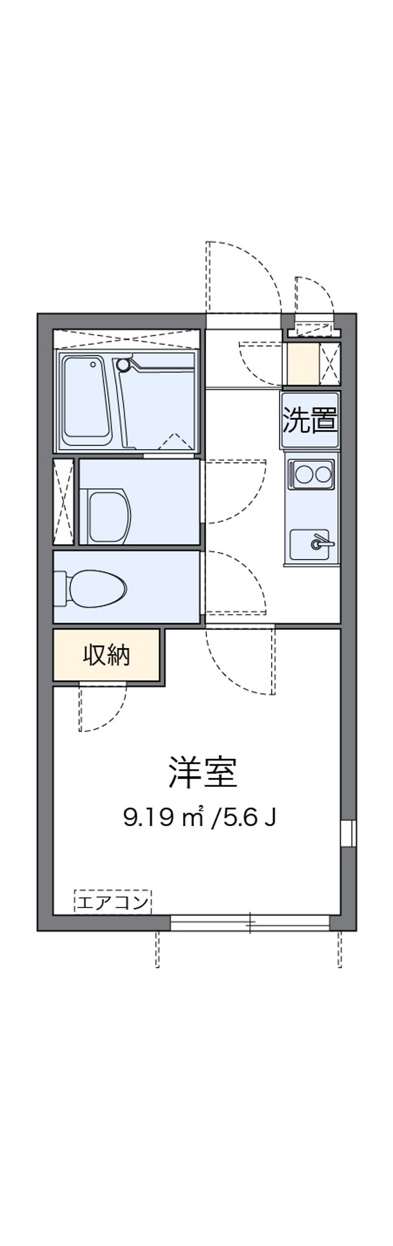 レオネクストルナ 間取図