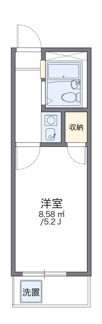 leopalace Kita Shinjuku Floor plan