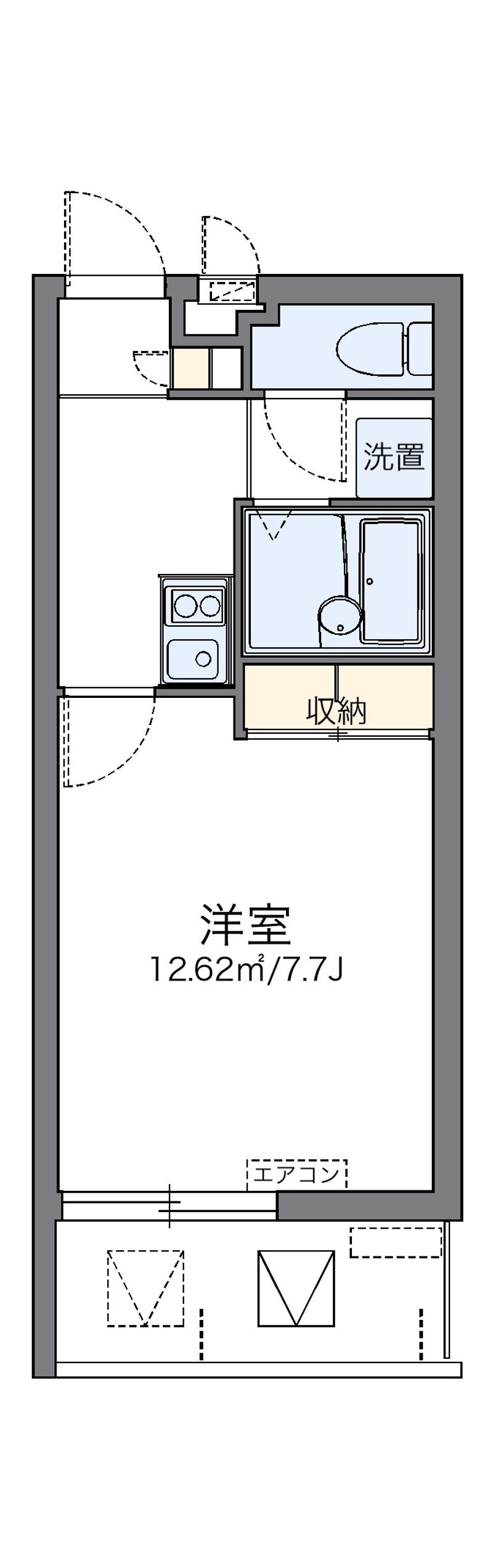 leopalace East Wind Floor plan