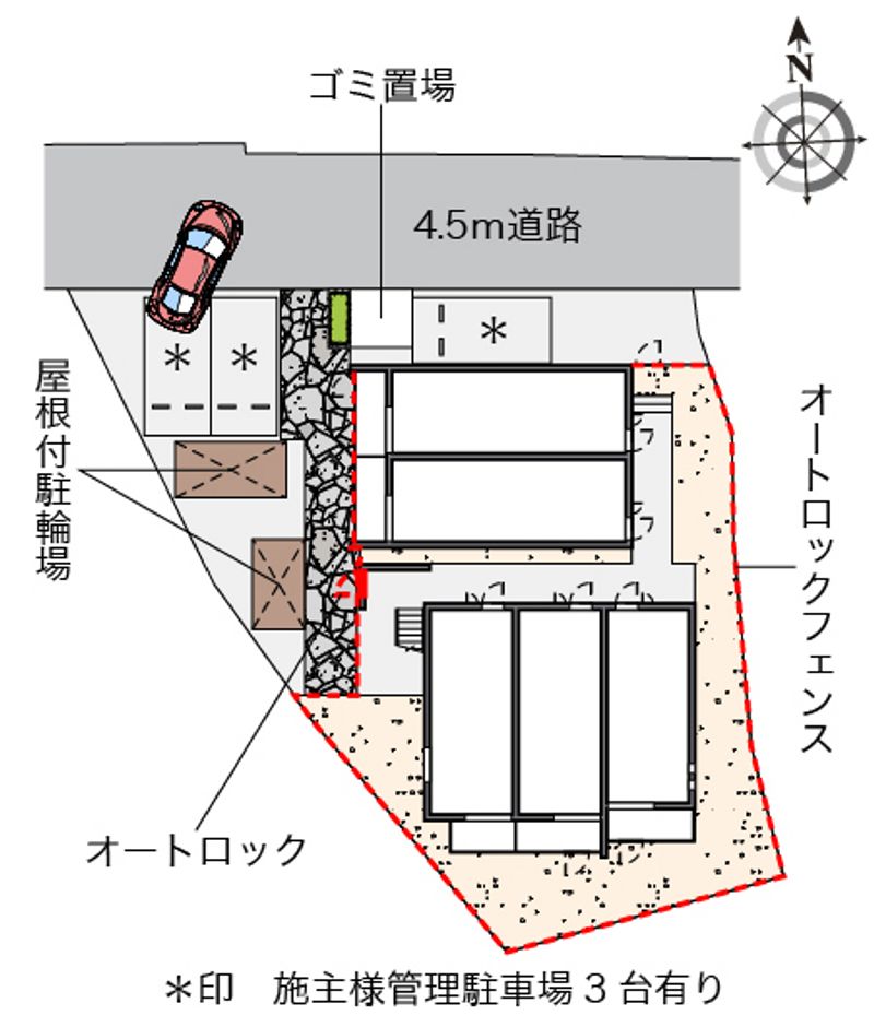 クレイノシンフォニー　野村 配置図
