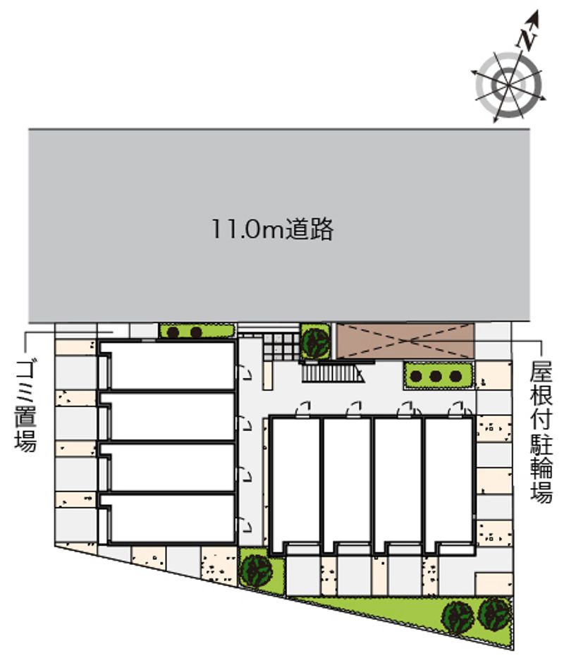 ミランダファレノ 配置図