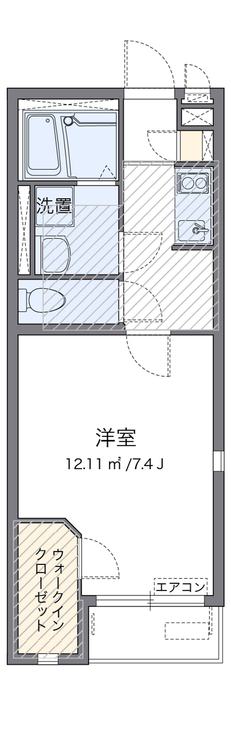 ミランダＭＩＮＯＷＡ 間取図