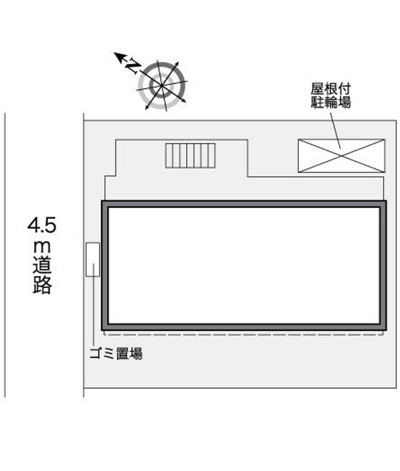 レオパレス小岩 配置図