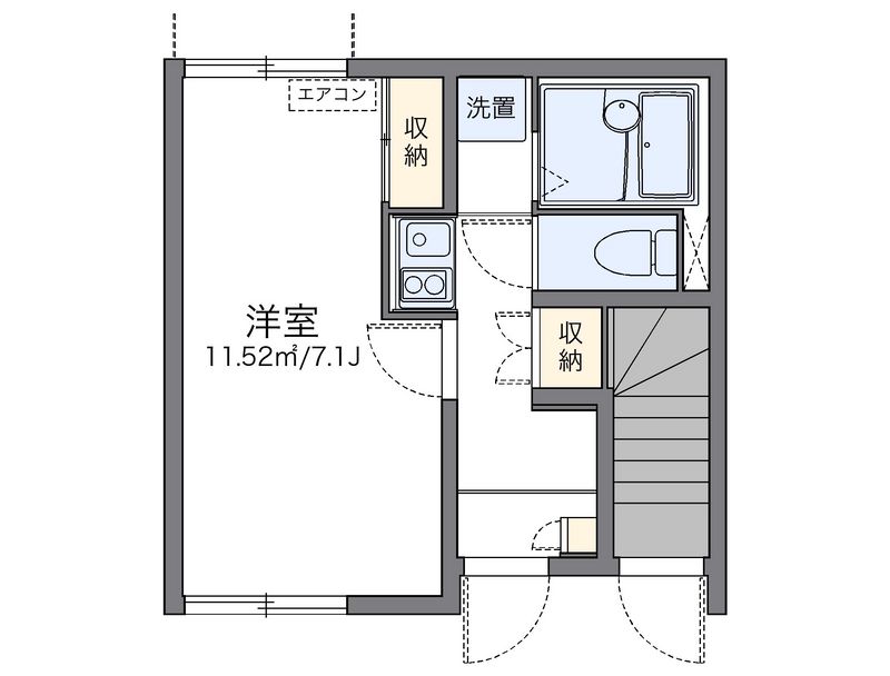 レオネクスト呼続 間取図