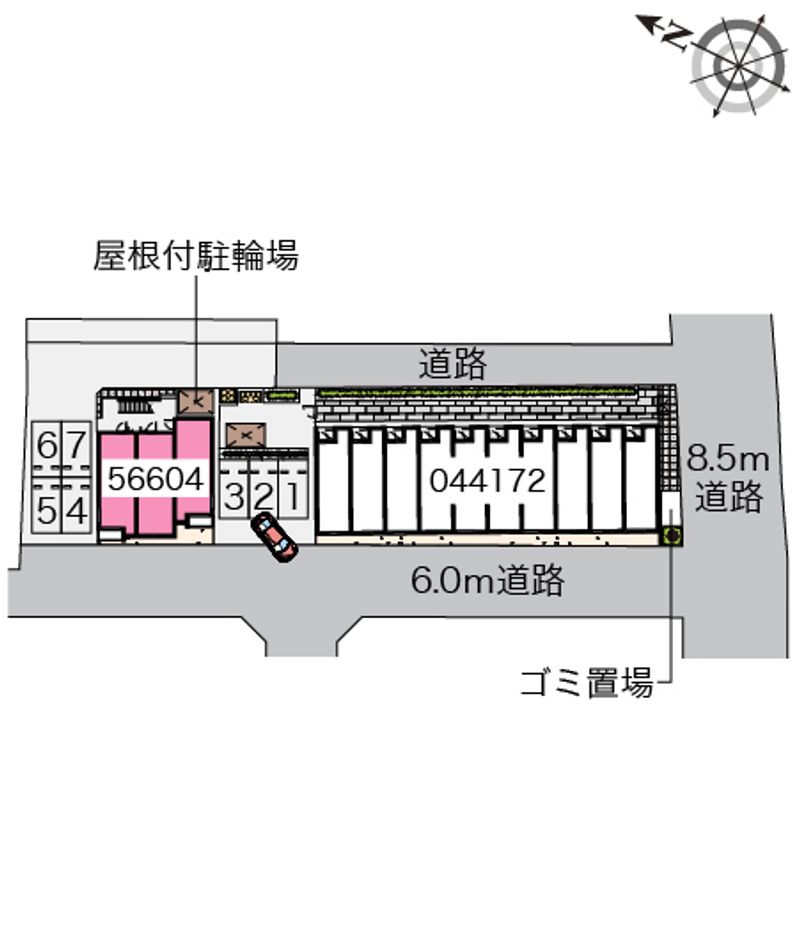 ミランダ新座ブルー２ 配置図