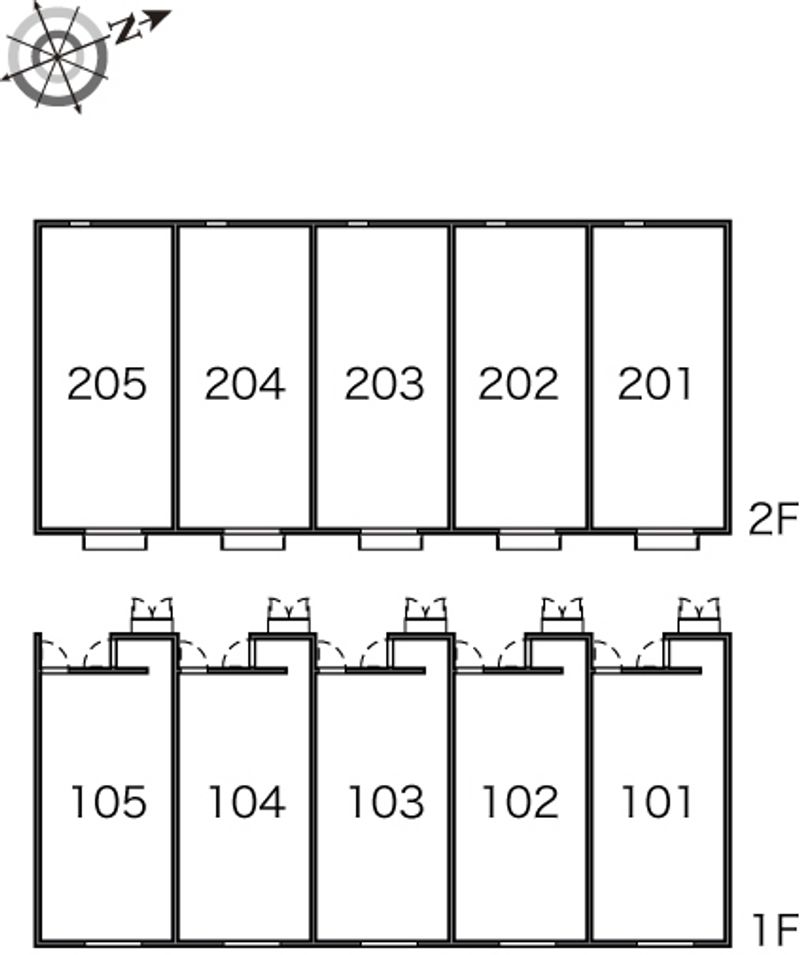 レオネクスト飛香 間取り配置図