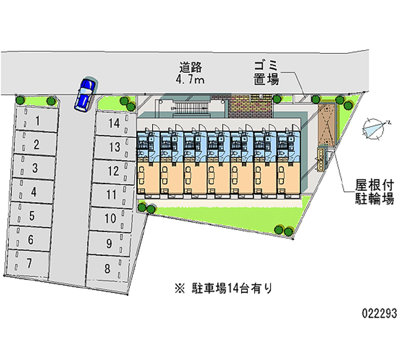 22293月租停车场