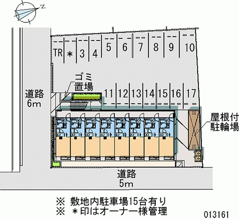 レオパレスレオ 月極駐車場