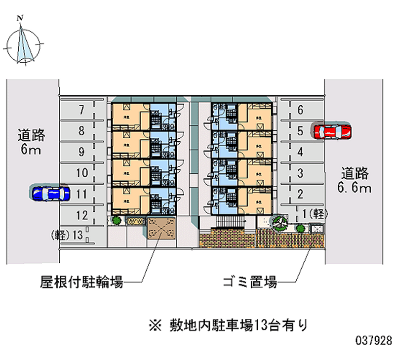 37928 Monthly parking lot