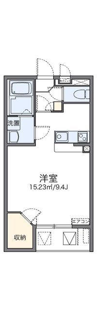 レオネクストミモザ 間取り図