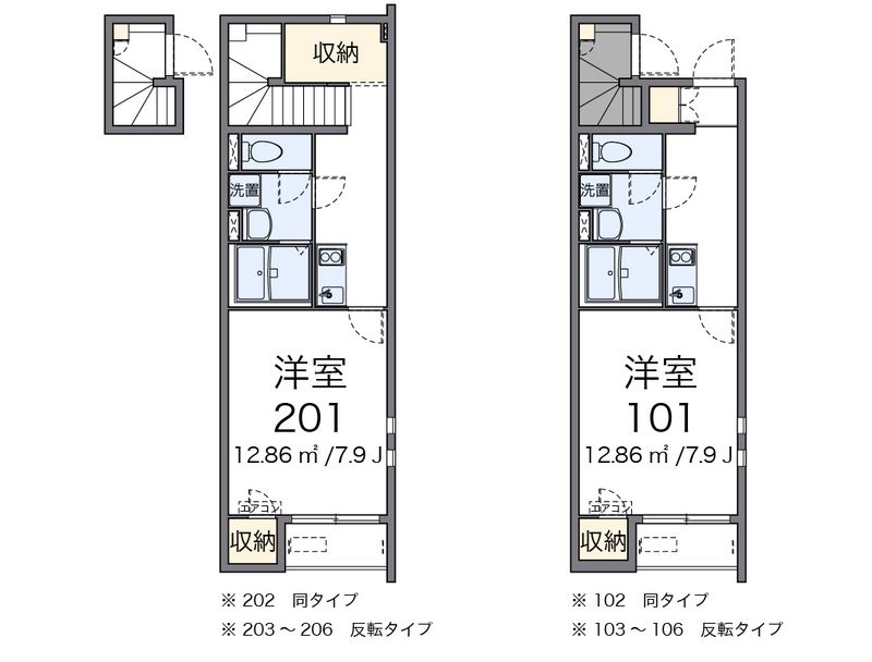 クレイノフィオーレ 間取図