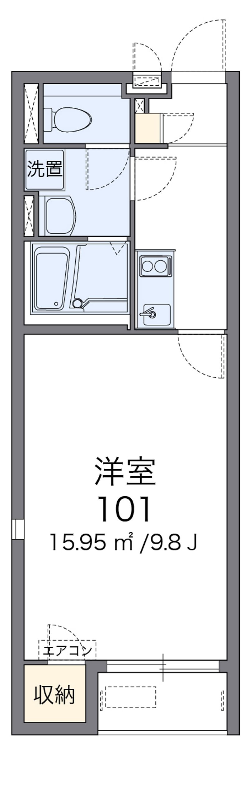 レオネクストスフィア田中 間取図