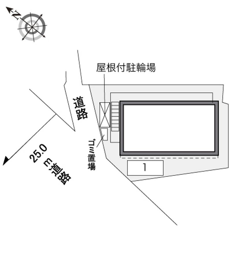 レオパレスコスモス 配置図