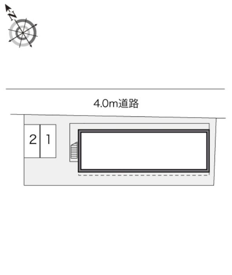 レオパレスＭ 駐車場