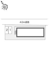 レオパレスＭ 駐車場