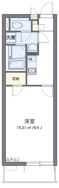 クレイノシャンティ浦和 間取り図