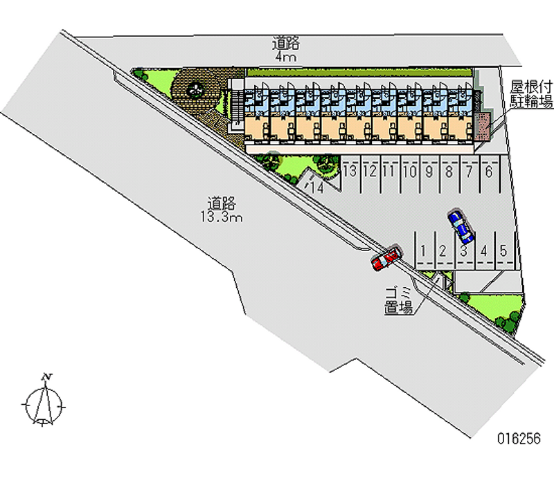 16256月租停车场