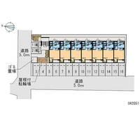 43551 bãi đậu xe hàng tháng