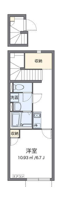 クレイノアレキサンドライト 間取り図