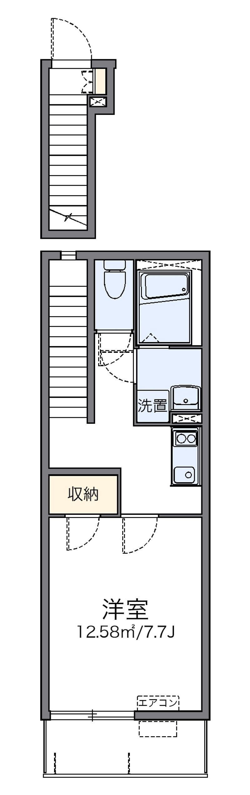 レオネクスト白樺Ⅴ 間取り