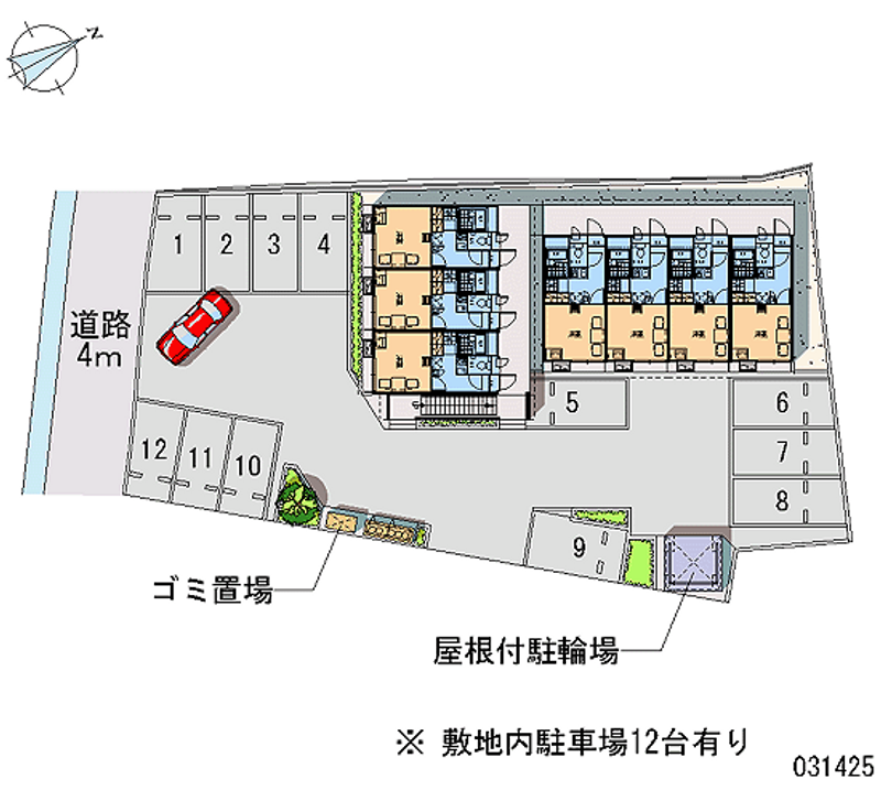 31425 Monthly parking lot