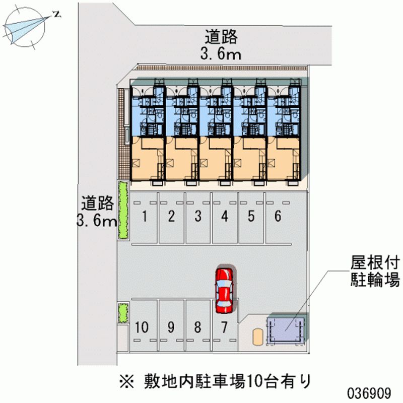 36909 Monthly parking lot