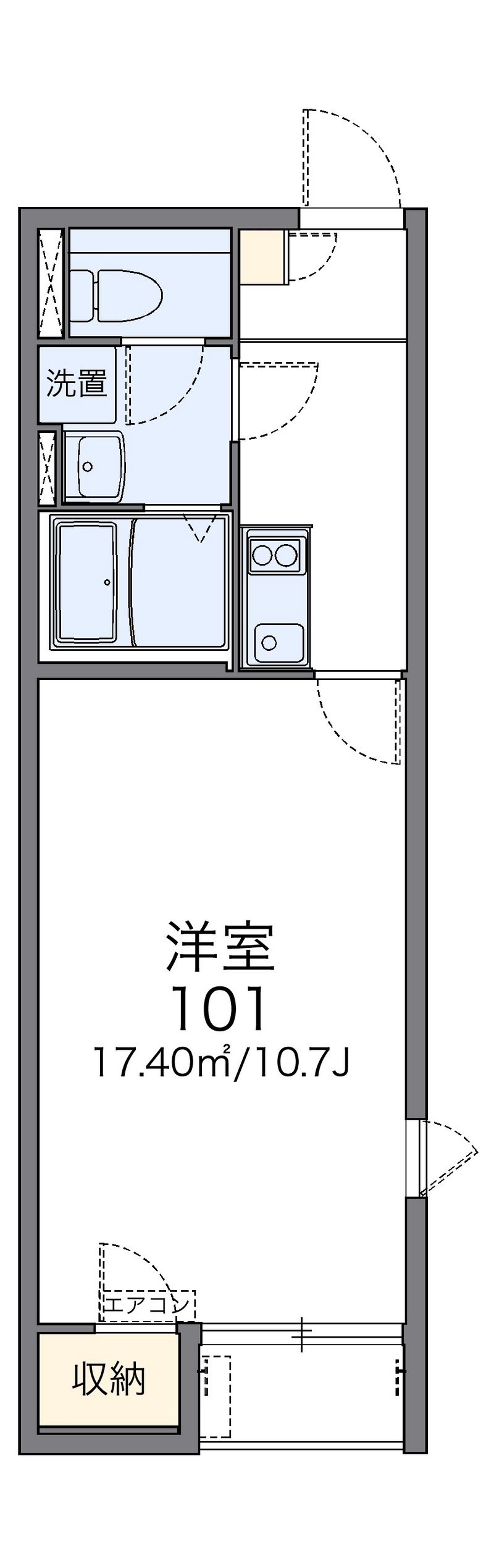 レオネクストヴィラージュ 間取図
