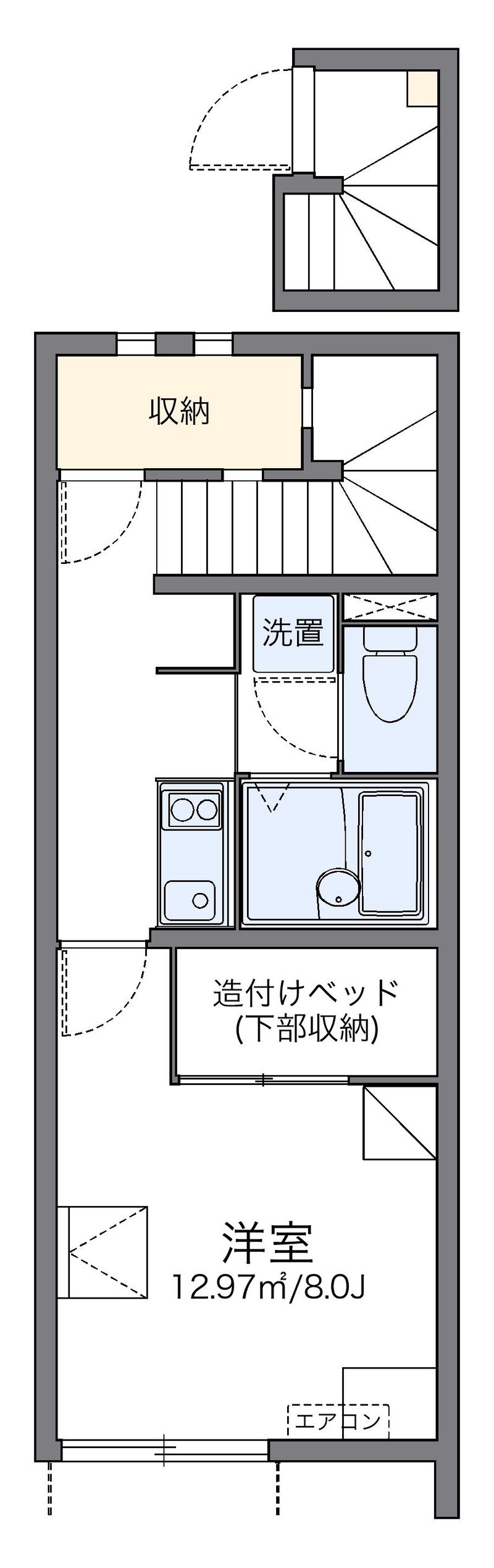 レオネクストグリーンウッドⅣ 間取図