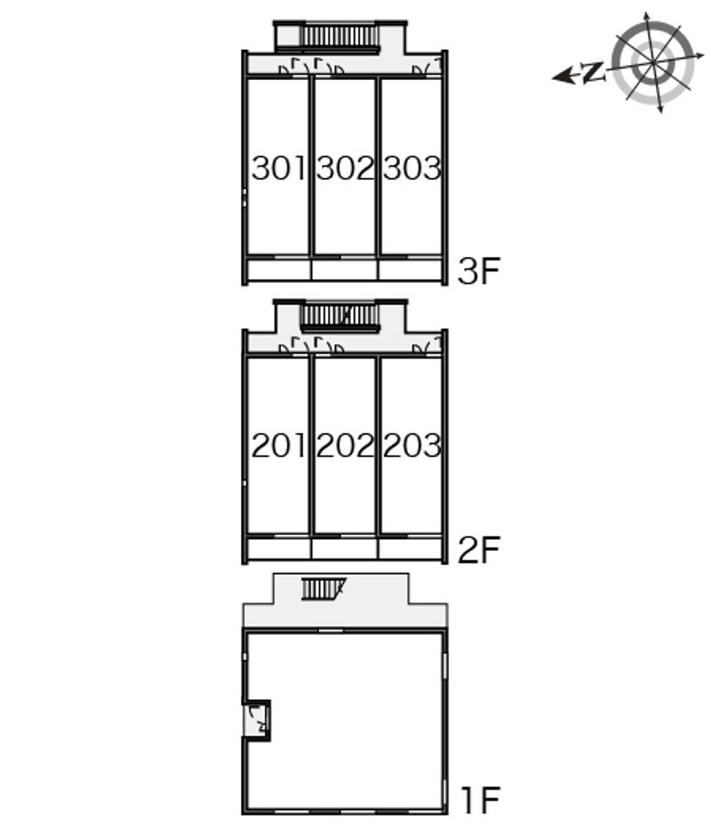 クレイノアイリス鶴ヶ峰 間取り配置図
