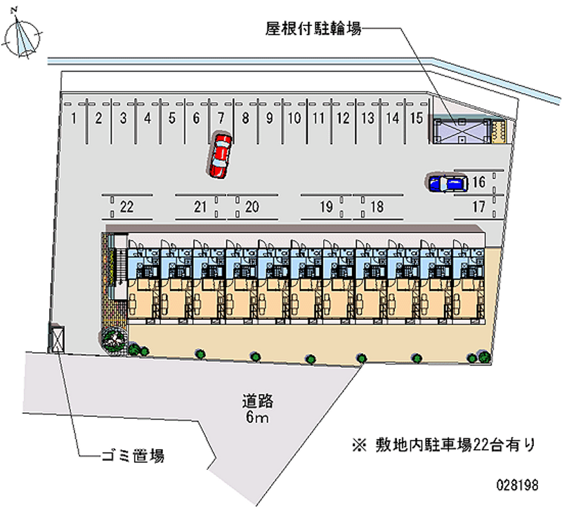 28198 Monthly parking lot