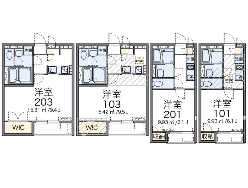 レオネクストリバー　ＫⅡ 間取り