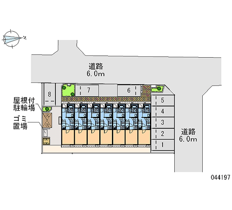 44197 Monthly parking lot