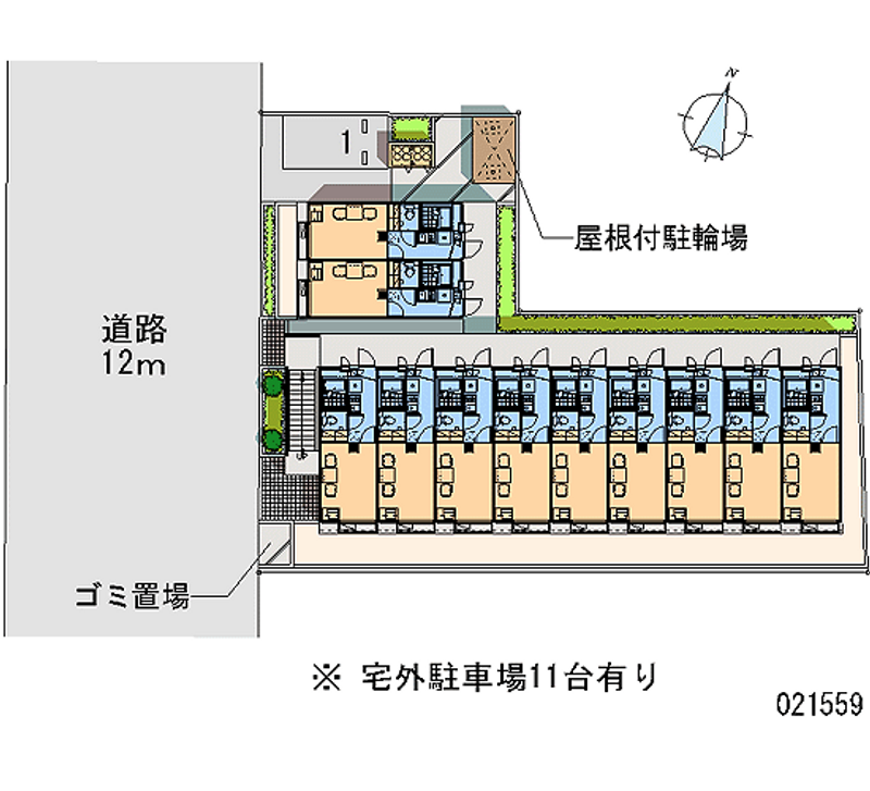 レオパレスＴＡＩＫＯＵ 月極駐車場