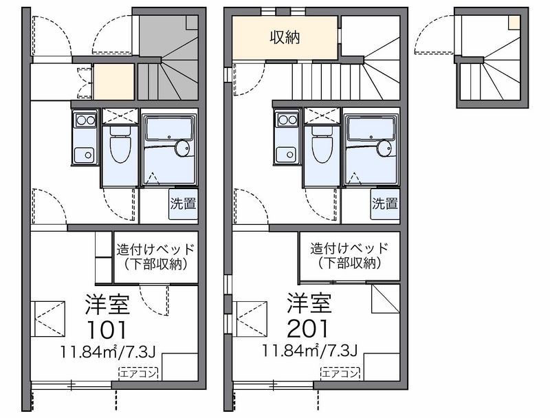 レオネクストくつわだ 間取図