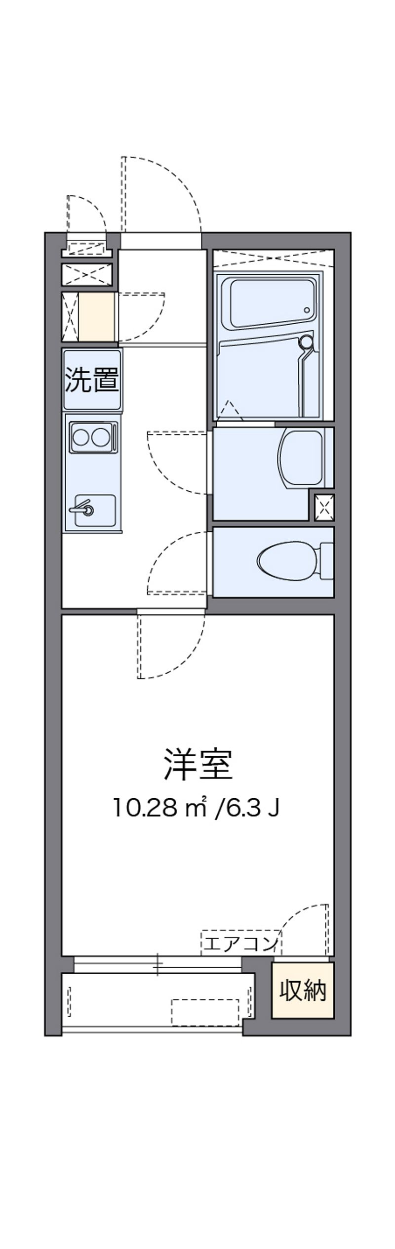 クレイノラルゴ 間取図