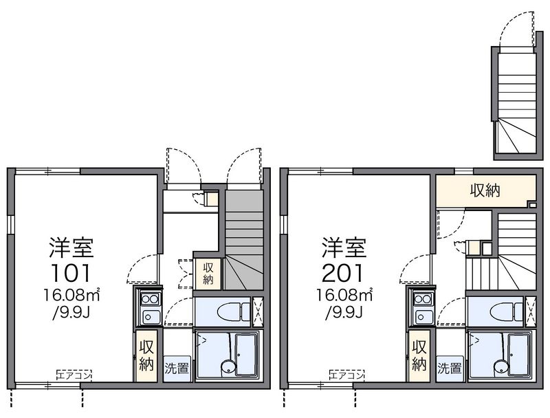 レオネクストブロッサム 間取図