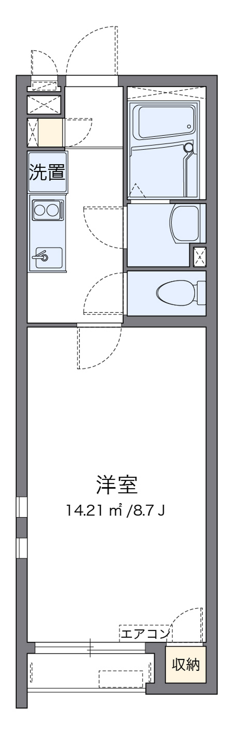 クレイノＣｈａｒｉｓｓｅ 間取り