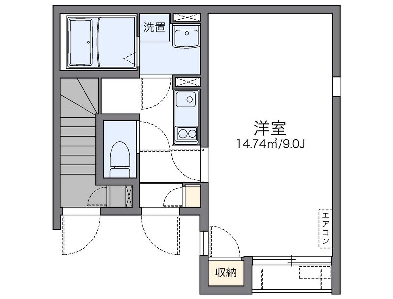 レオネクストコートハウス塚越 間取図