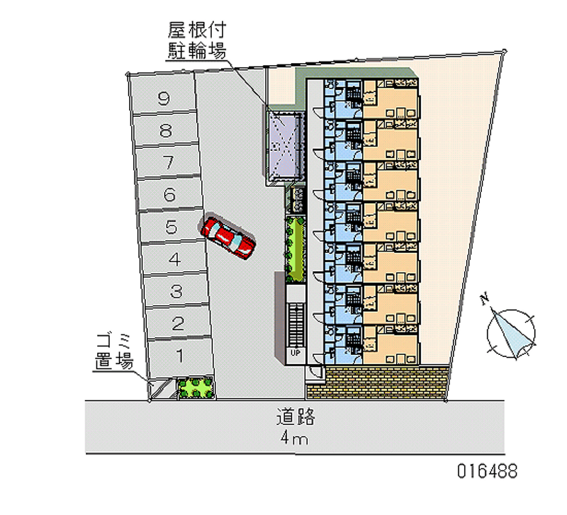 レオパレス牧場 月極駐車場