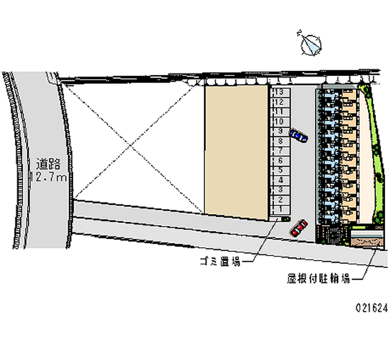 21624月租停车场