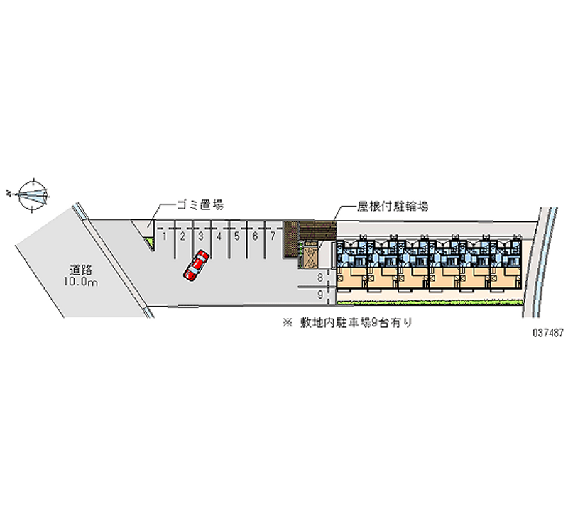 37487月租停車場